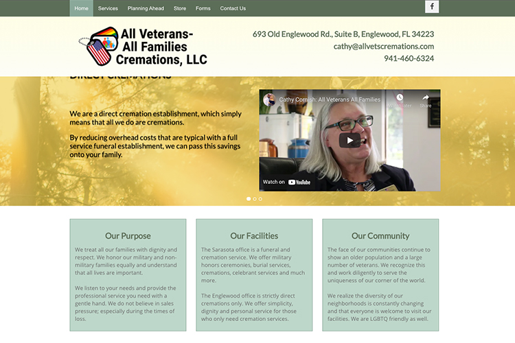 all veterans cremations